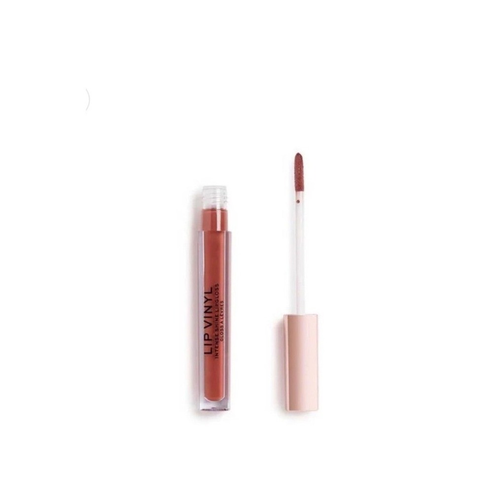 Revolution Lip‎ Vinyl Intense Shine Lip Gloss Gone Rogue Terracotta Nude New